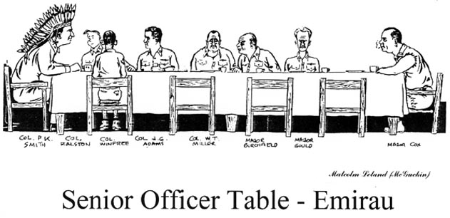 Senior Officer Table - Emirau